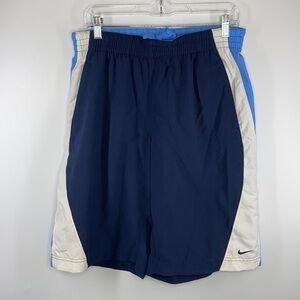 Nike Blue Vintage Swim Trunks Unlined